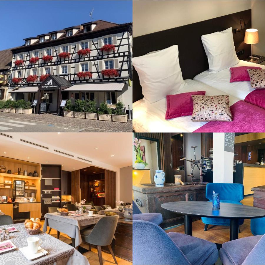 אגויסהיים Hotel L'Auberge Alsacienne מראה חיצוני תמונה