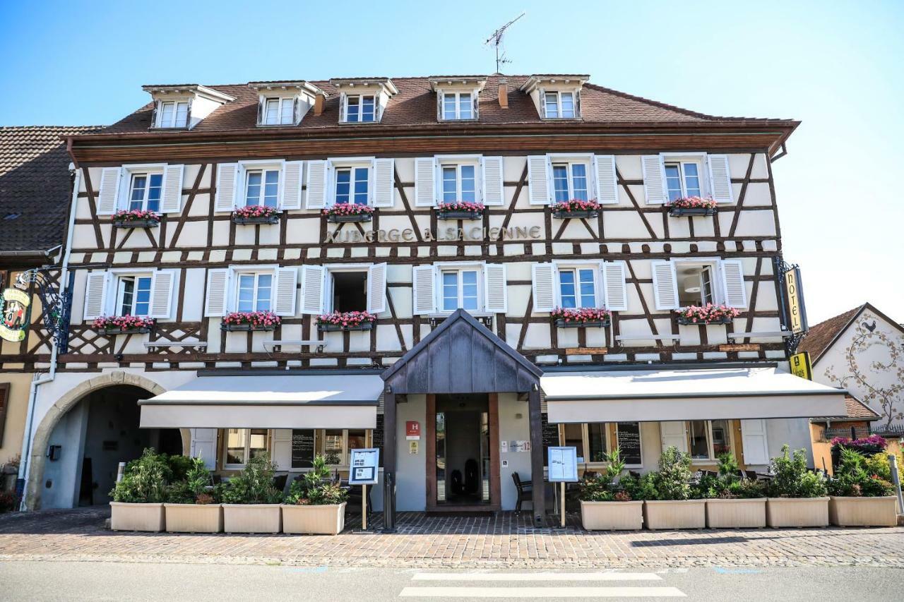 אגויסהיים Hotel L'Auberge Alsacienne מראה חיצוני תמונה